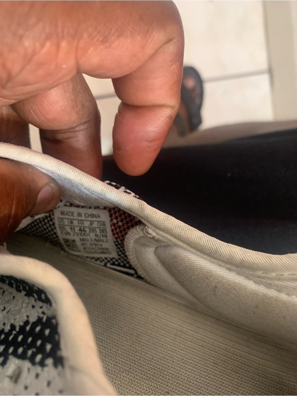 adidas Slip-On Canvas Loafers in Off-White and Black